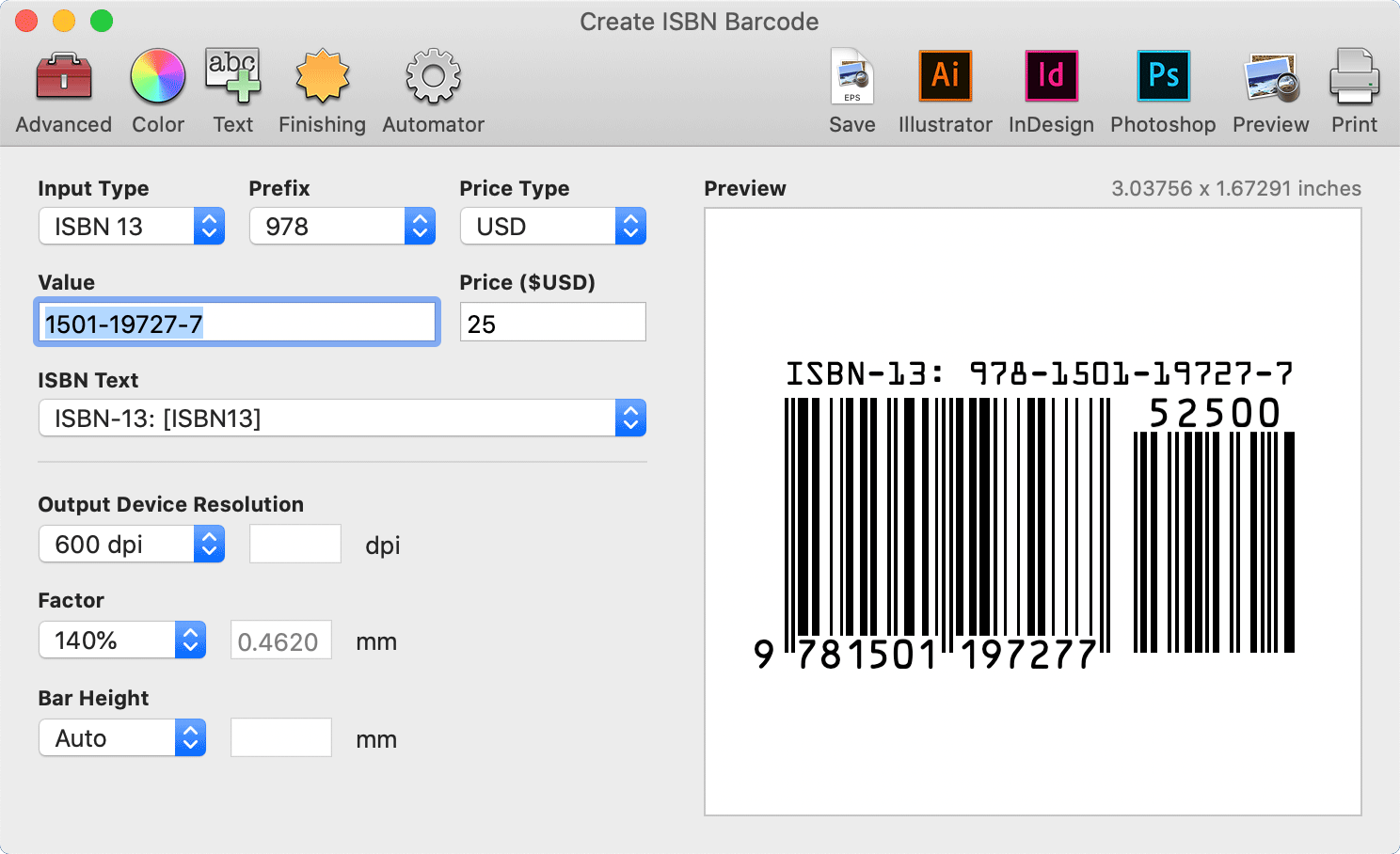 barcode generator download for mac