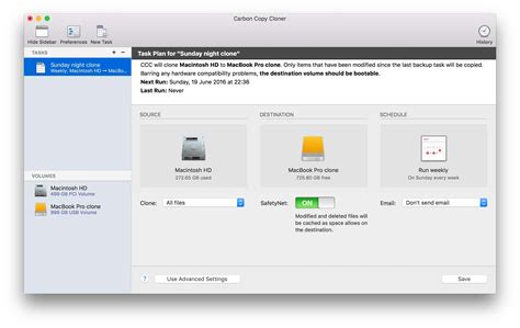 can i create a disk image from carbon copy cloner for mac os x